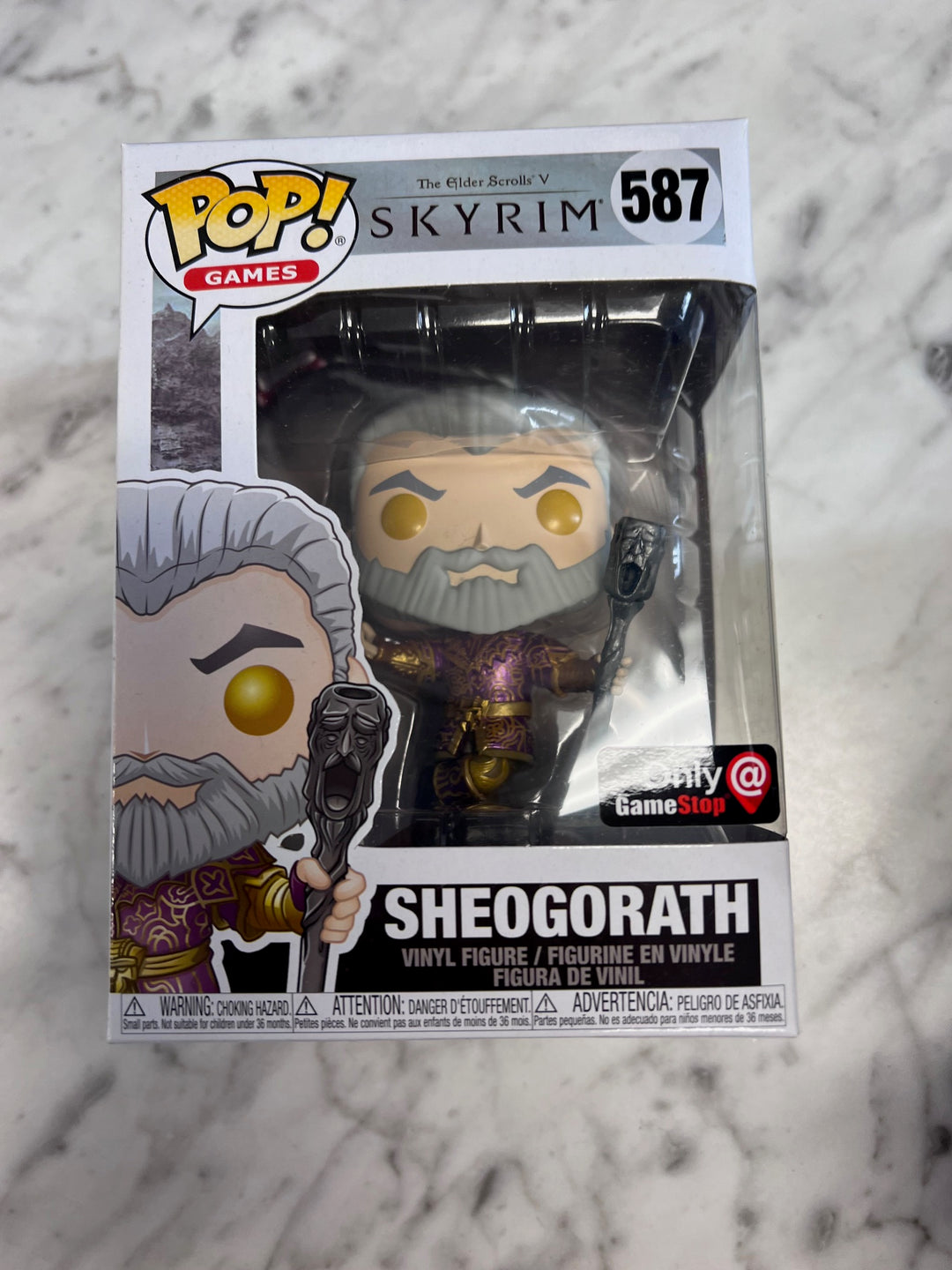 Funko Pop! Games Sheogorath #587 Elder Scrolls V Skyrim Gamestop FP121025