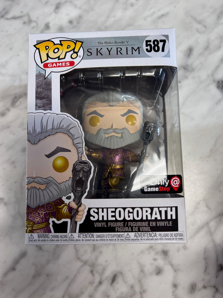 Funko Pop! Games Sheogorath #587 Elder Scrolls V Skyrim Gamestop FP121025