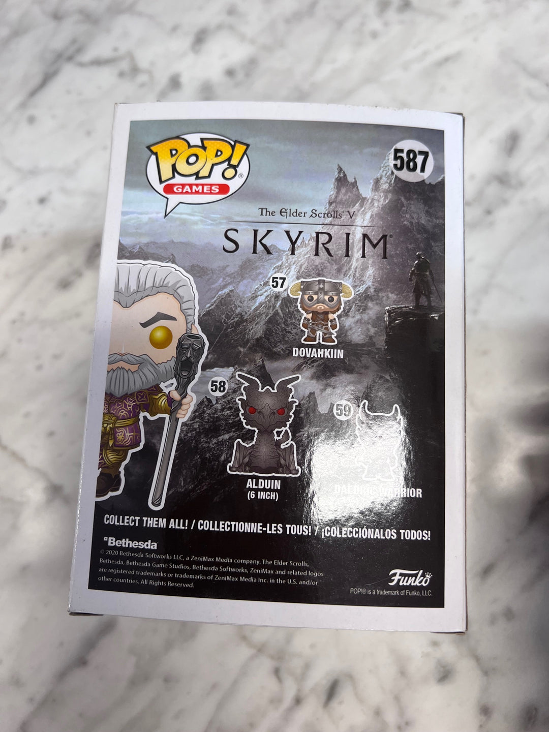 Funko Pop! Games Sheogorath #587 Elder Scrolls V Skyrim Gamestop FP121025