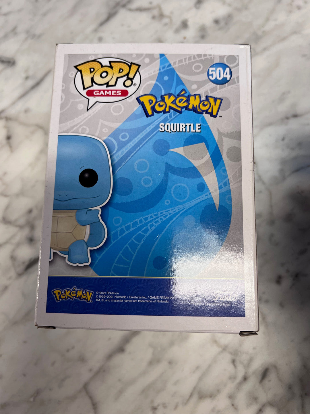 Funko Pop! Games Squirtle #504 Diamond Collection  FP121025