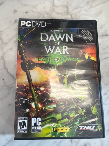 Warhammer 40,000: Dawn of War -- Dark Crusade - DVD-ROM - VERY GOOD