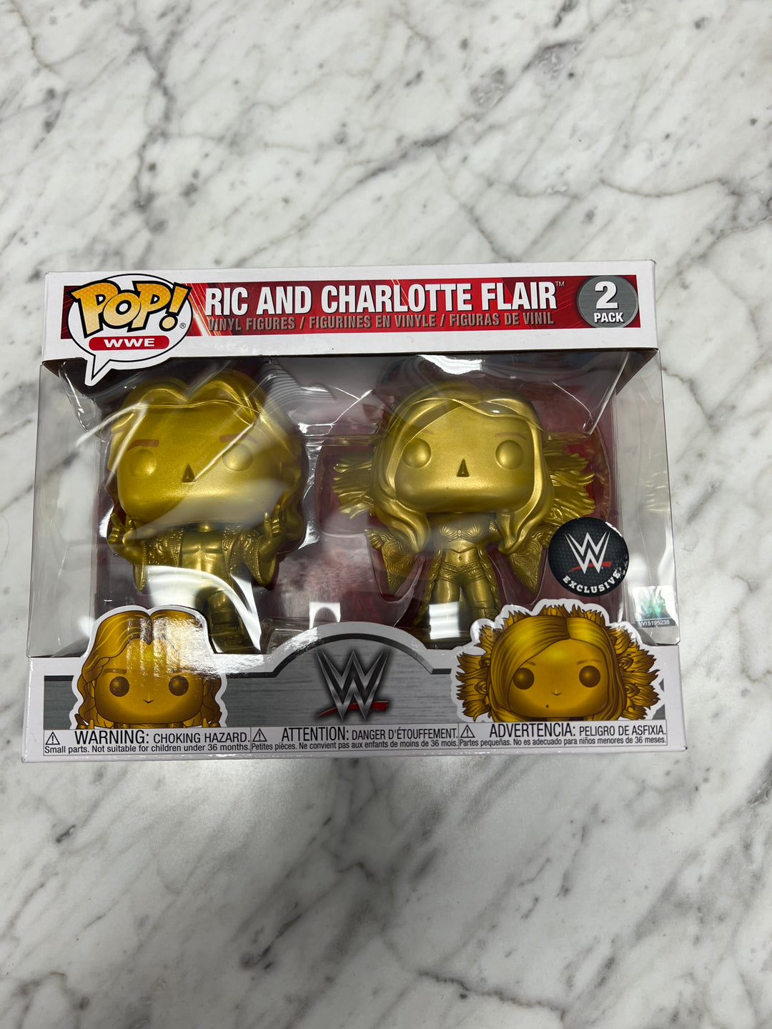 Funko Pop WWE Exclusive Ric and Charlotte Flair - 2 Pack     FP111224