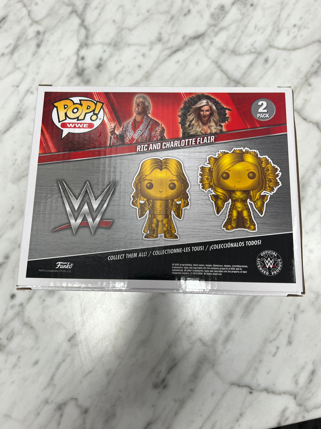 Funko Pop WWE Exclusive Ric and Charlotte Flair - 2 Pack     FP111224