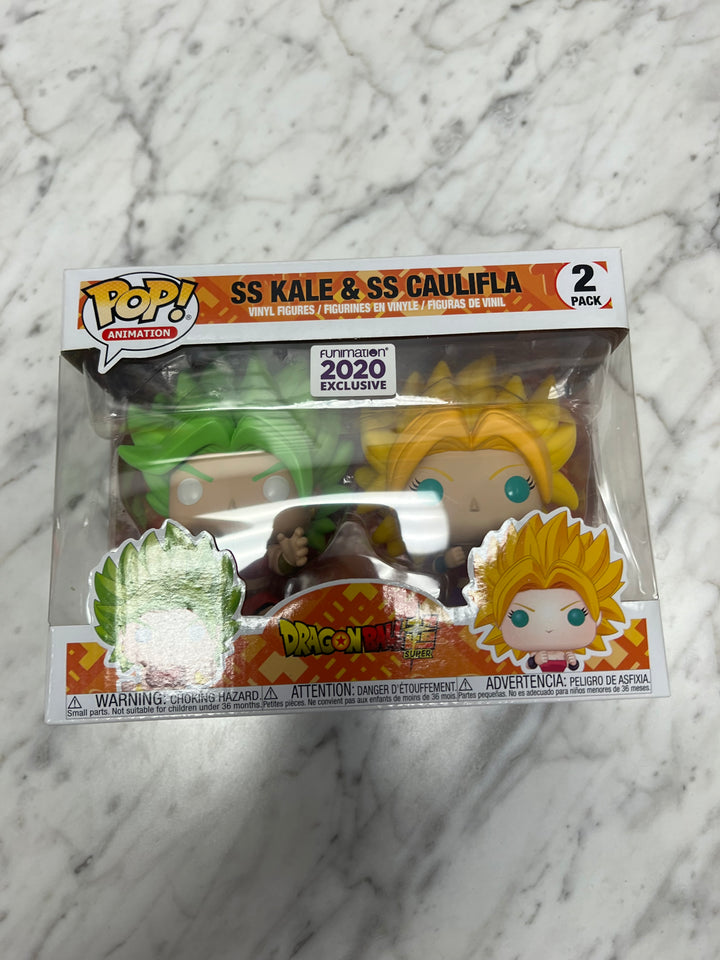 Funko Pop! Dragon Ball SS Kale & SS Caulifla 2 Pack (Funimation 2020) Figures    FP111224