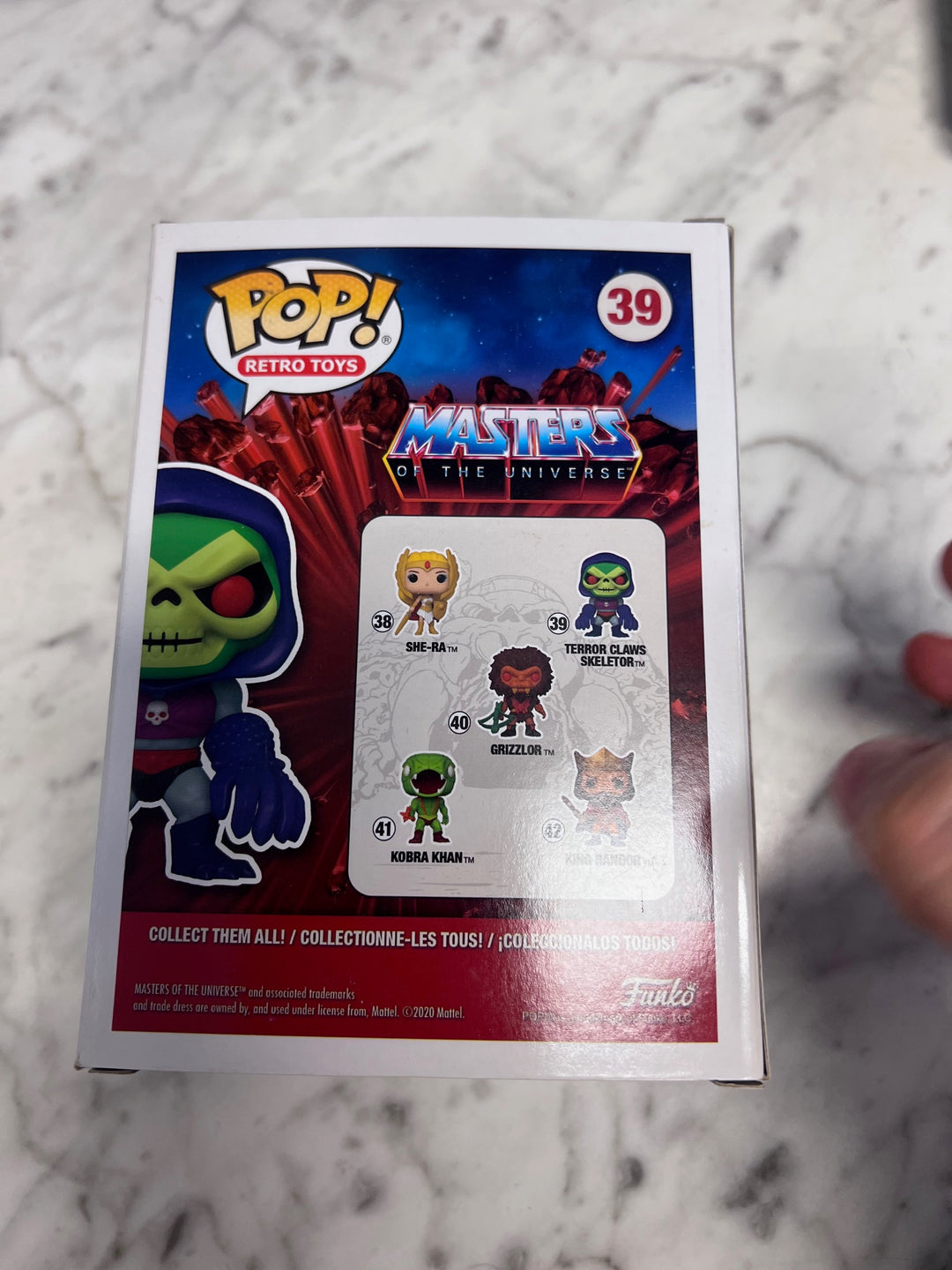 Funko Pop! Terror Claws Skeletor #39 Masters of the Universe  FP121025