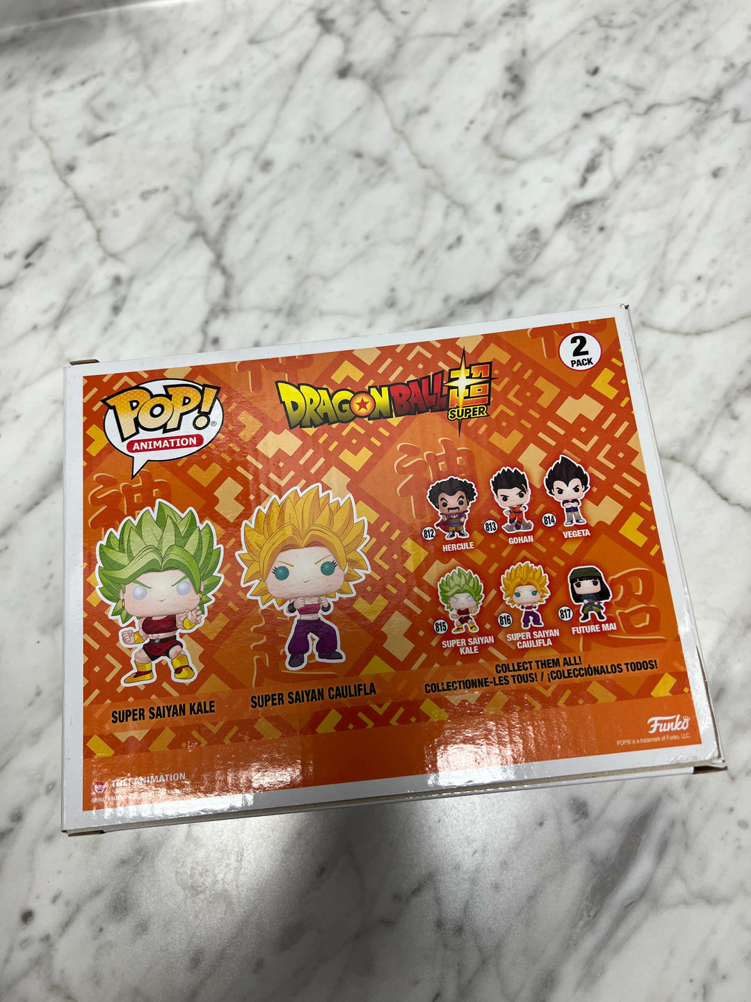 Funko Pop! Dragon Ball SS Kale & SS Caulifla 2 Pack (Funimation 2020) Figures    FP111224