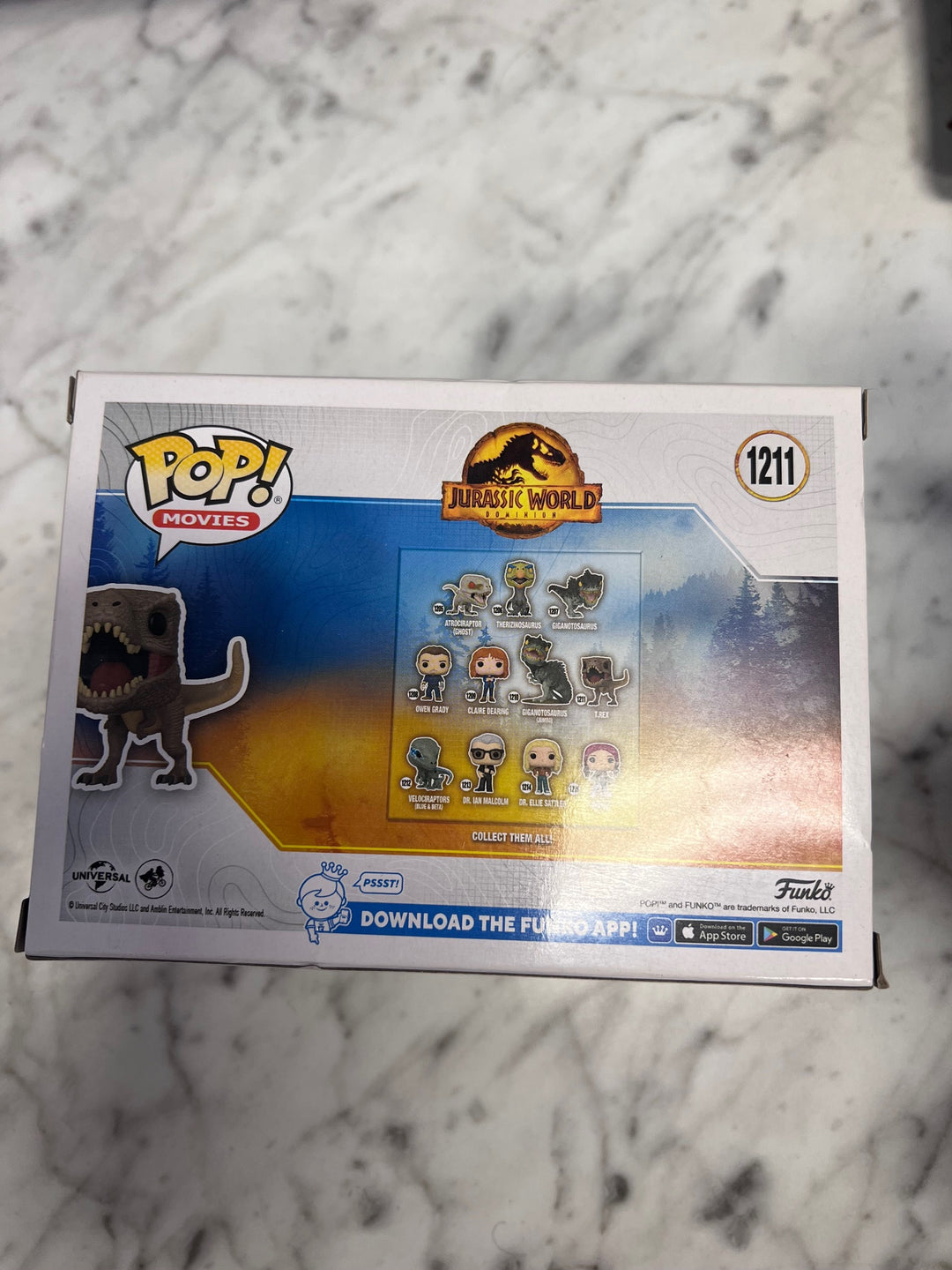 Funko Pop! Movies T-Rex #1211 Jurassic World  FP121025