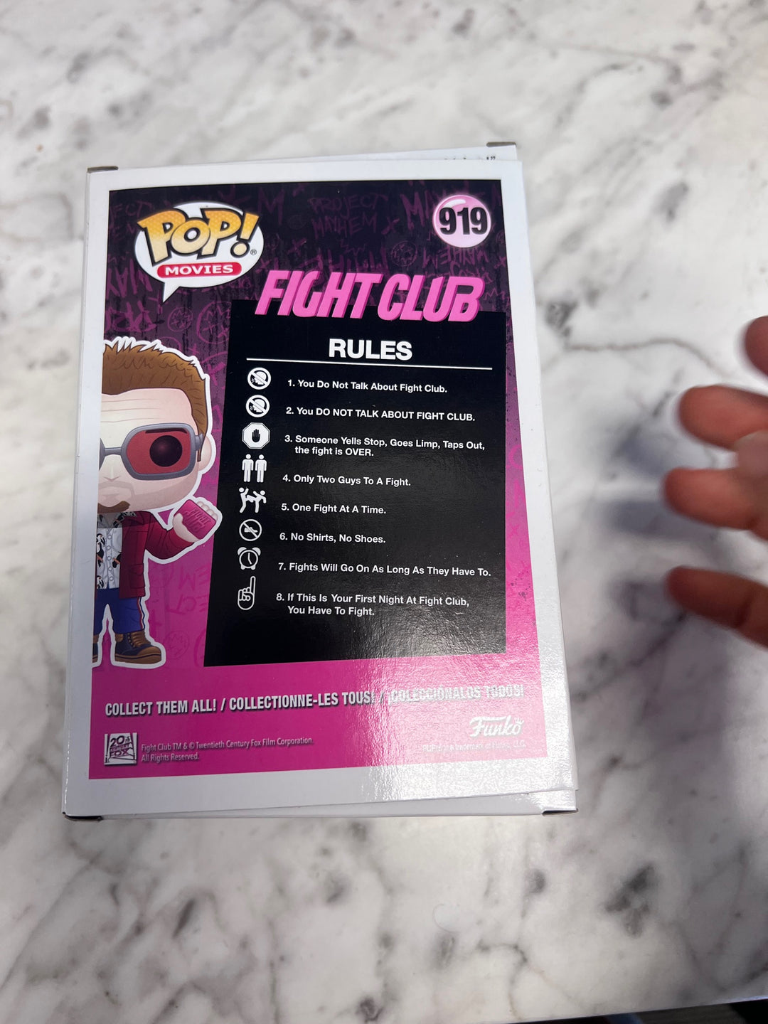Funko Pop! Movies Tyler Durden #919 Fight Club FP121025