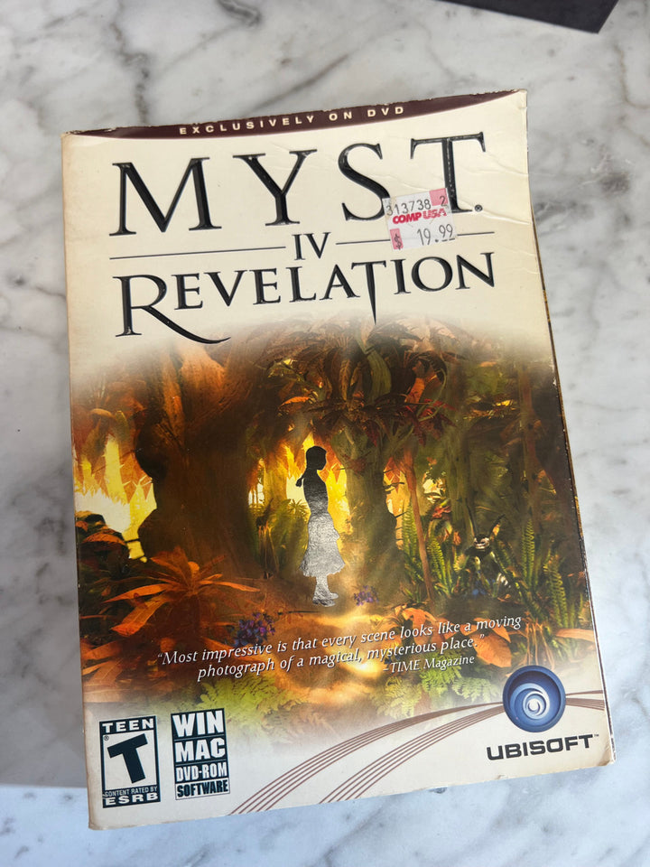 MYST 4 IV Revelation Game for Windows & Mac Ubisoft (2004)