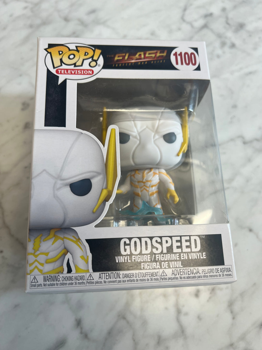 Godspeed 1100 ~ DC Heroes: The Flash (2014) ~ Funko Pop Vinyl Television FN81324