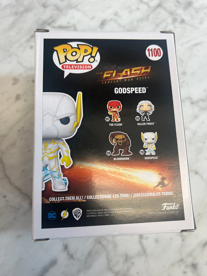 Godspeed 1100 ~ DC Heroes: The Flash (2014) ~ Funko Pop Vinyl Television FN81324