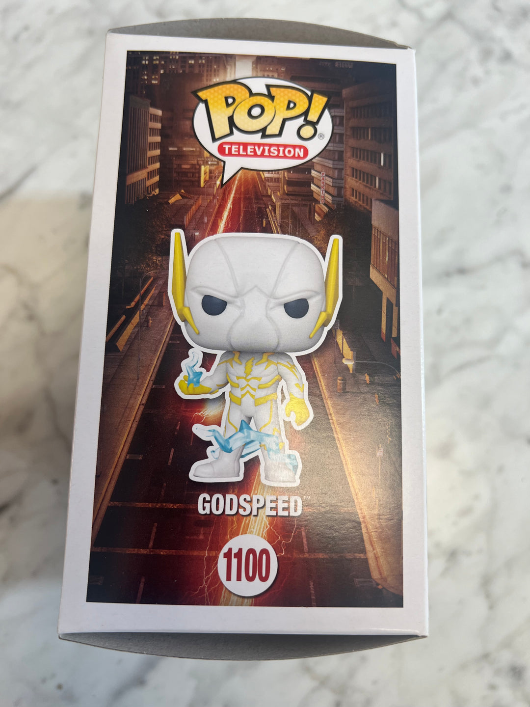 Godspeed 1100 ~ DC Heroes: The Flash (2014) ~ Funko Pop Vinyl Television FN81324