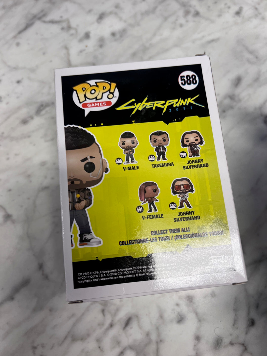 Funko Pop! Games V-Male #588 Cyberpunk 2077 FP121025