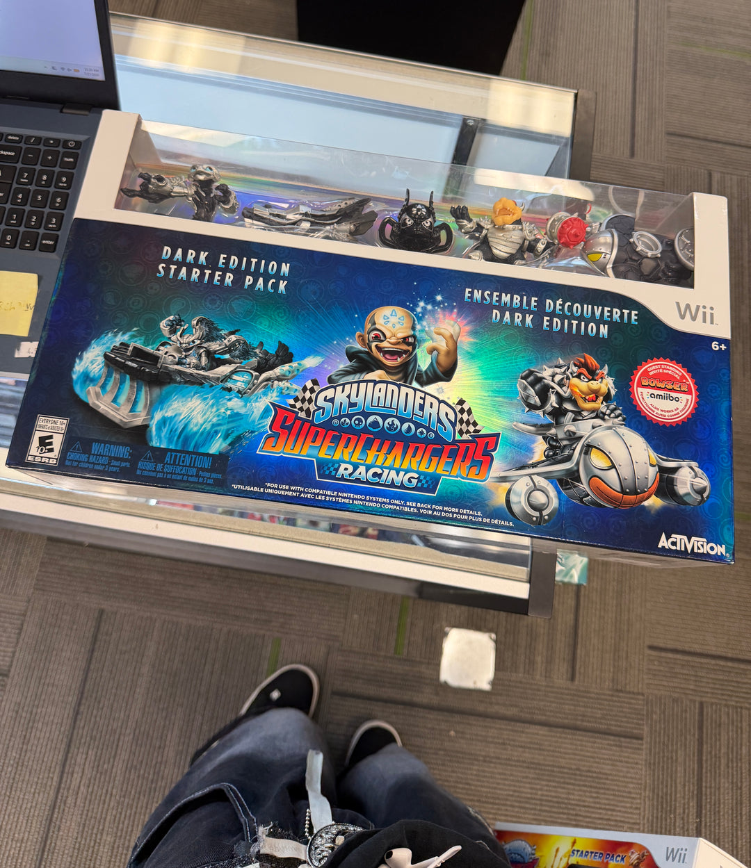 NEW Skylanders Superchargers Racing DARK EDITION Starter Pack - Wii NT72726
