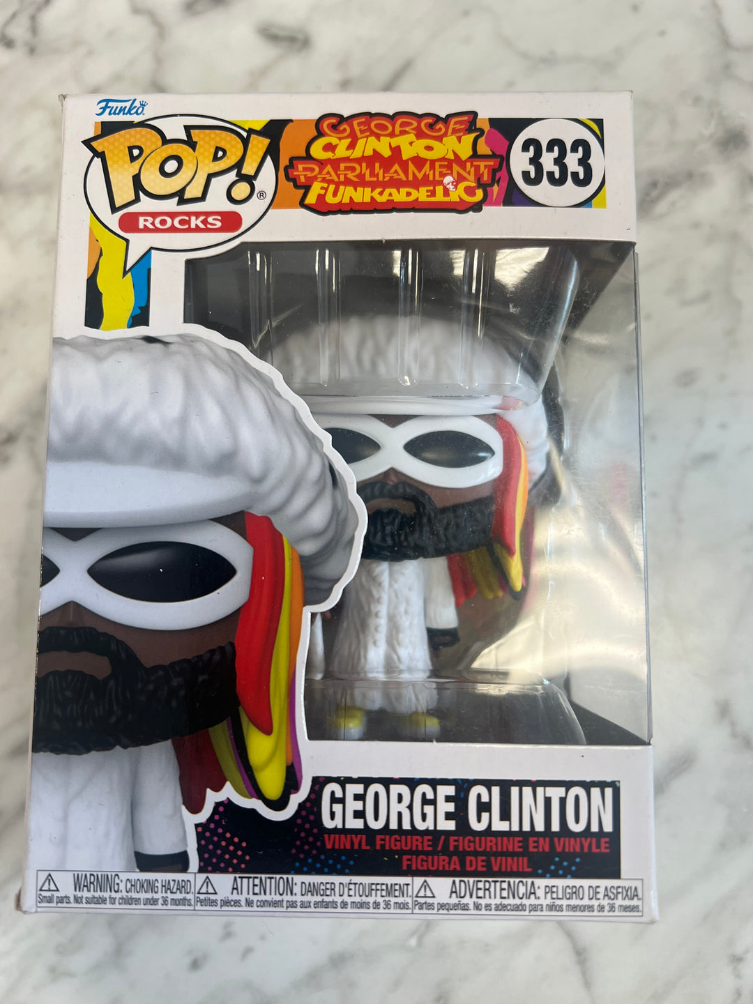 Funko Pop George Clinton Parliament Funkadelic #333 FN81324