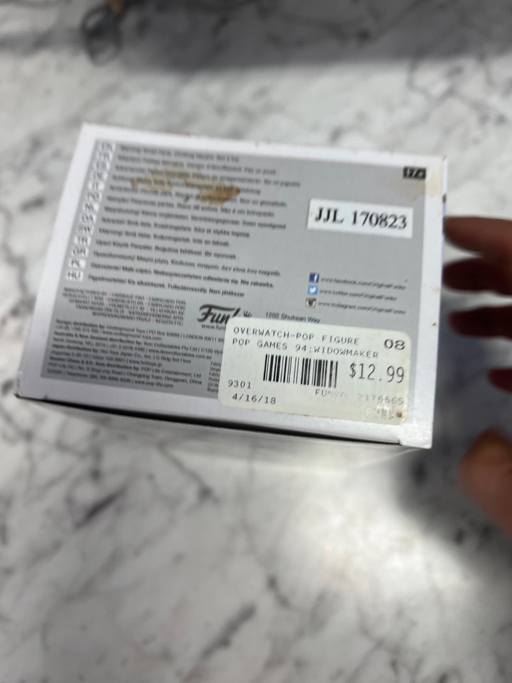 Funko Pop! Games Widowmaker #94 Overwatch Sticky box FP121025