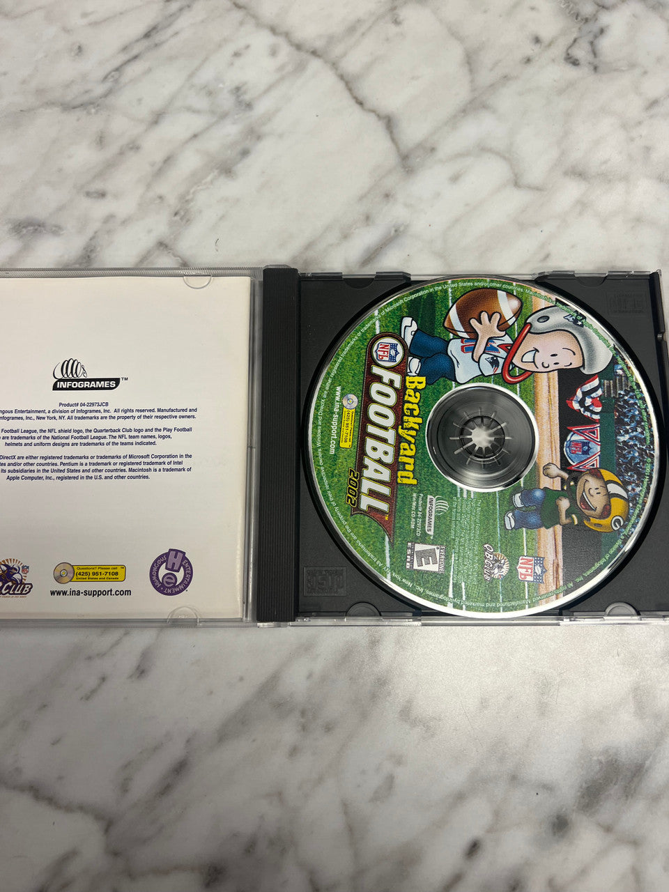 Backyard Football 2002 Pc Mac VGC XP    DU91624