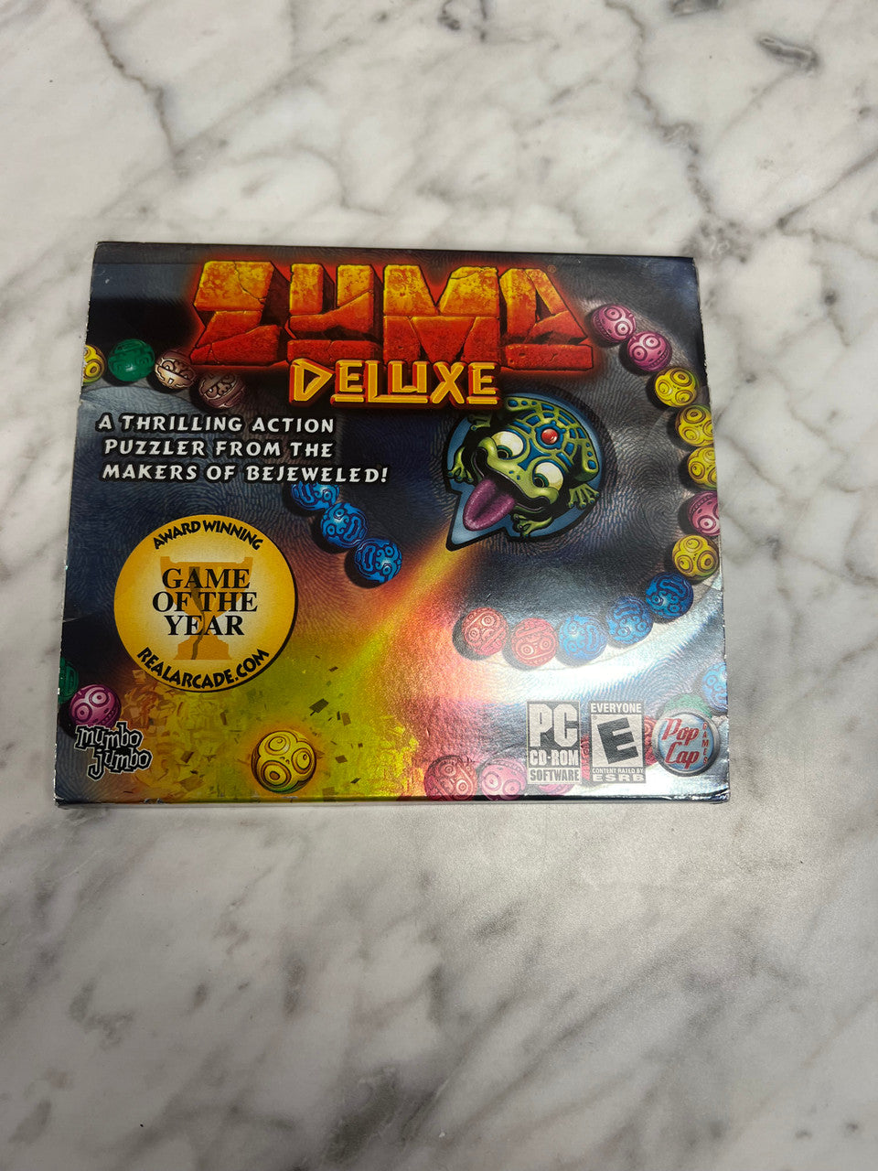 Zuma Deluxe PC CD-ROM 2003-2006 PopCap Games – Core Gaming