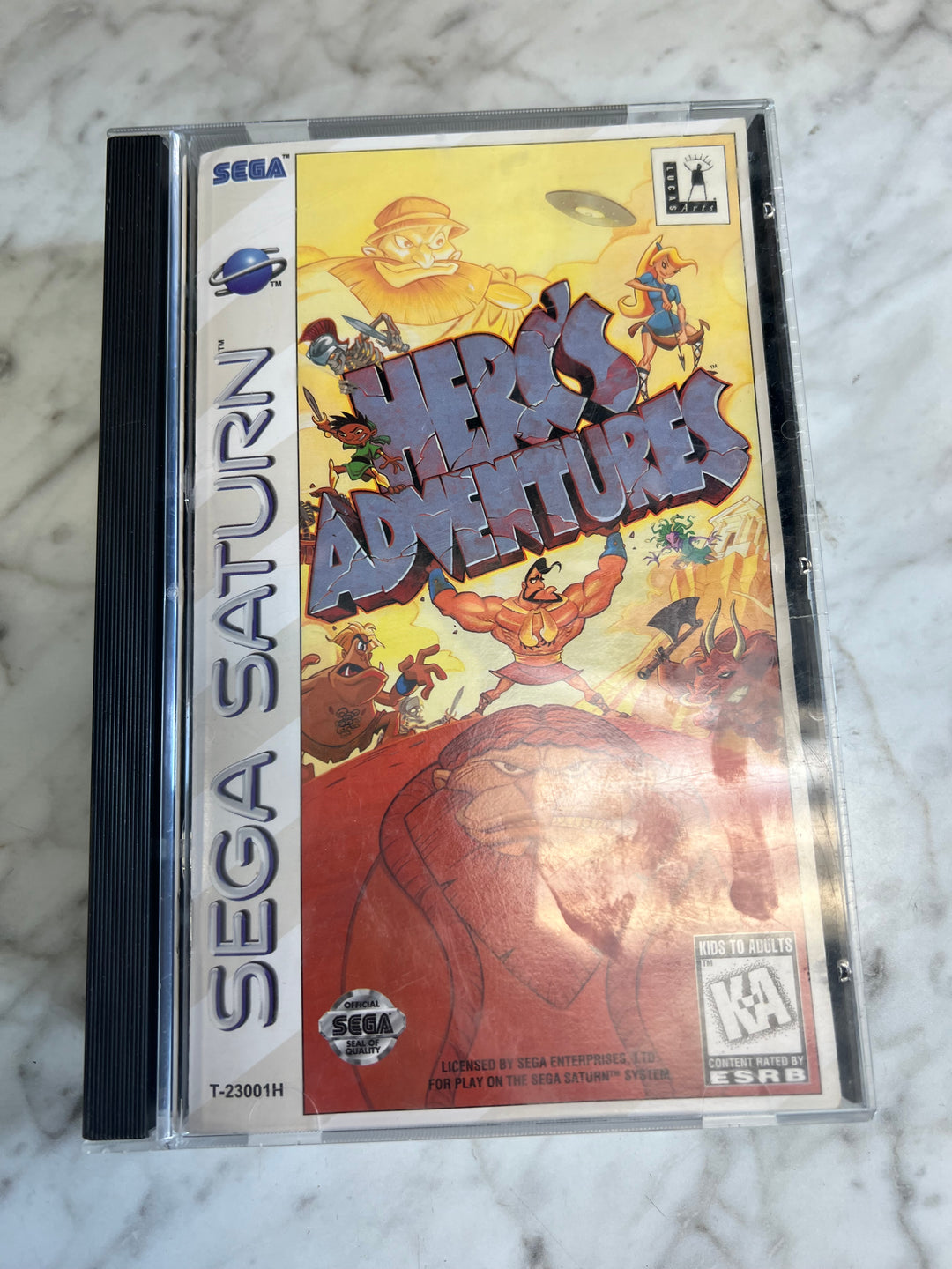 Herc's Adventures - Sega Saturn DI61526