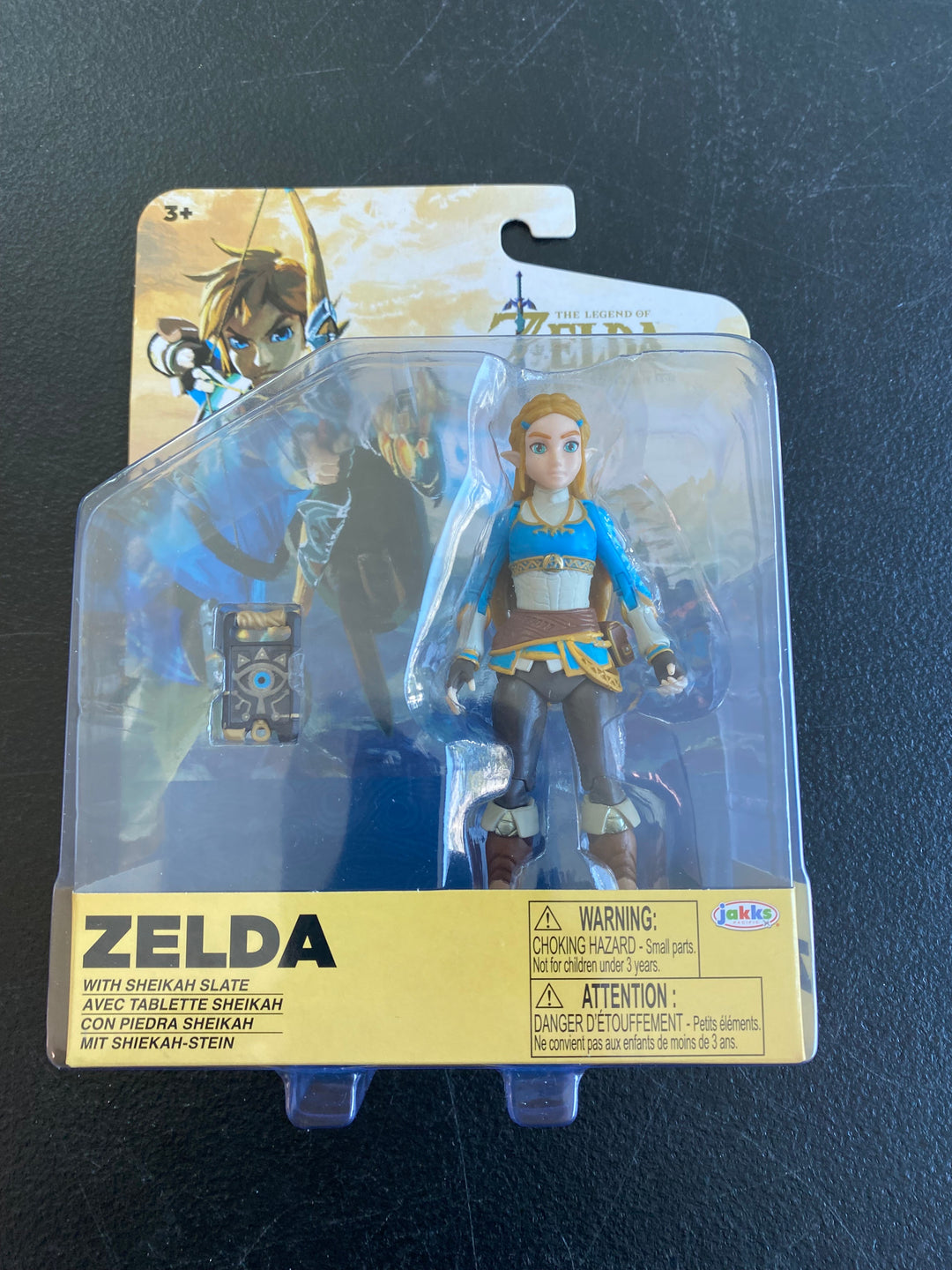 Jakks Pacific The Legend of Zelda: Breath of the Wild Zelda with Shiekah Slate 4 Inch Action Figure 2023 NEW MD101725