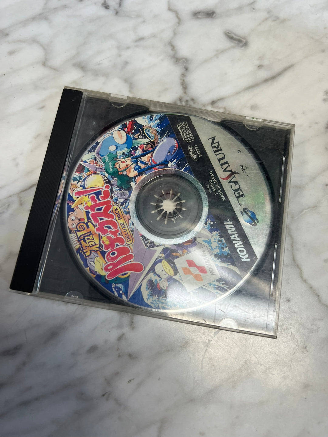 JAPANESE Gokujou Parodius Da: Deluxe Pack for Sega Saturn NI61626