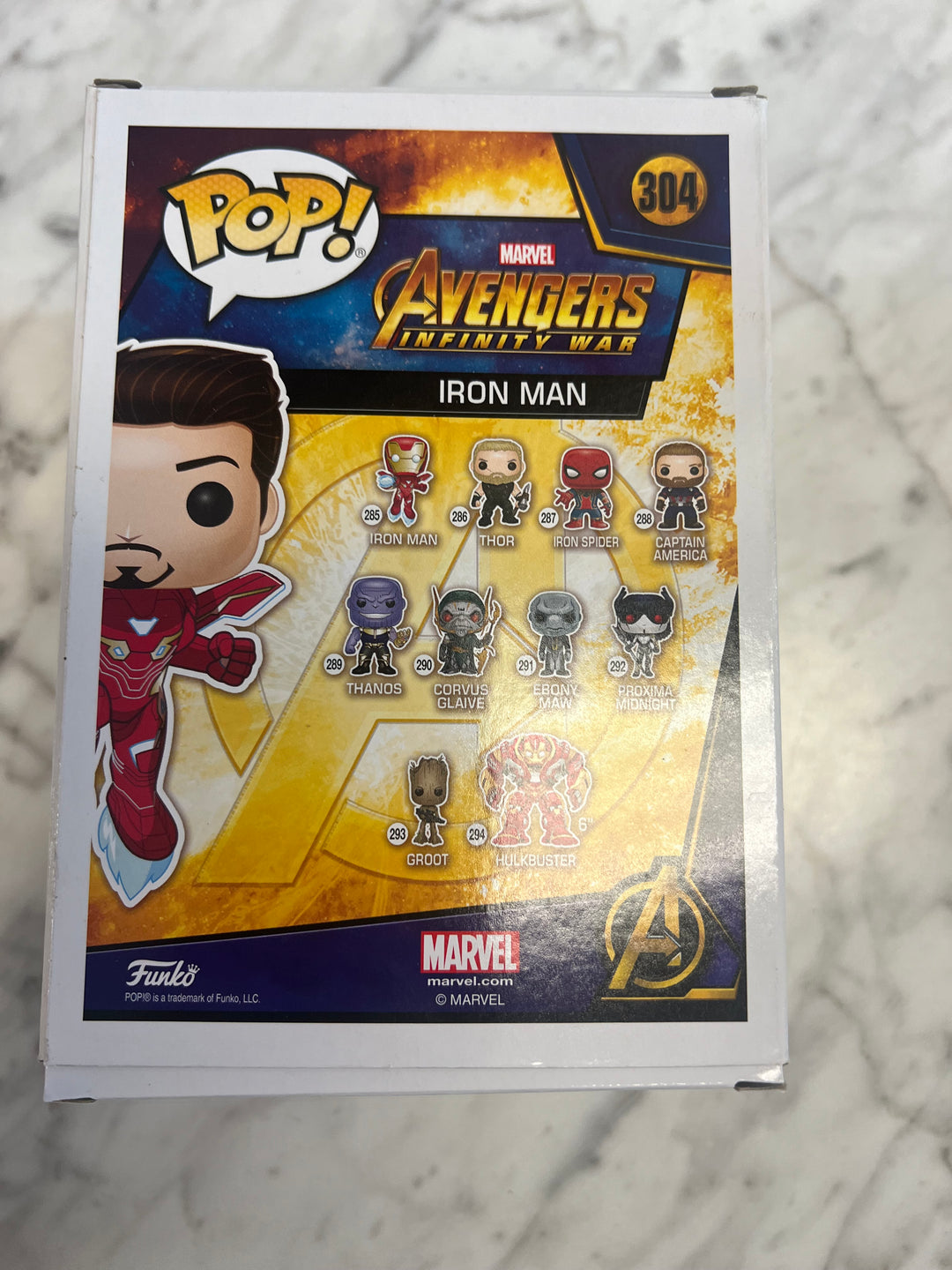 Funko Pop! Vinyl: Marvel - Iron Man (Unmasked) - FYE (Exclusive) #304 FN81324