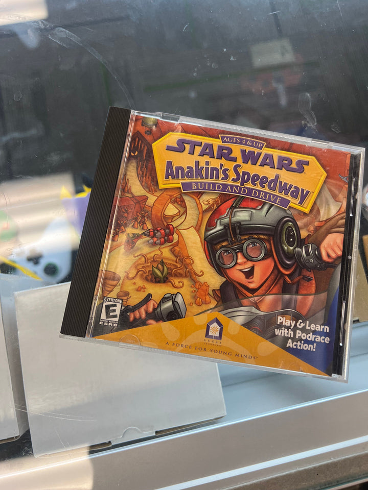 Star Wars Anakin's Speedway Pod Race Build Drive Lucas Sebulba Ben PC CDrom 2000