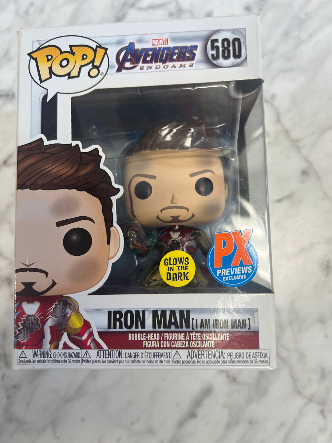 Funko Pop! Vinyl: Marvel - Iron Man (Unmasked) - FYE (Exclusive) #304 FN81324