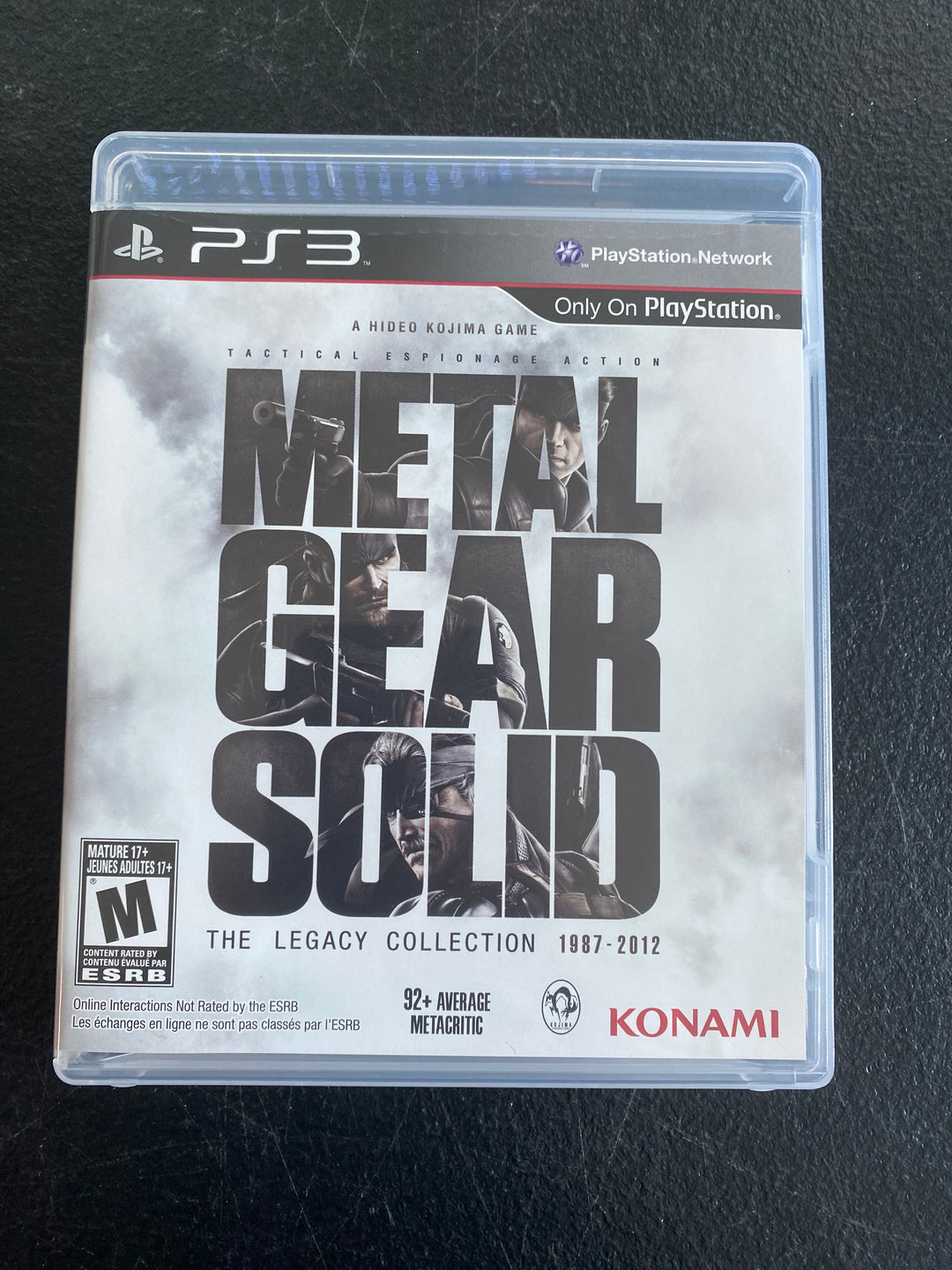 Metal Gear Solid: The Legacy Collection - PS3