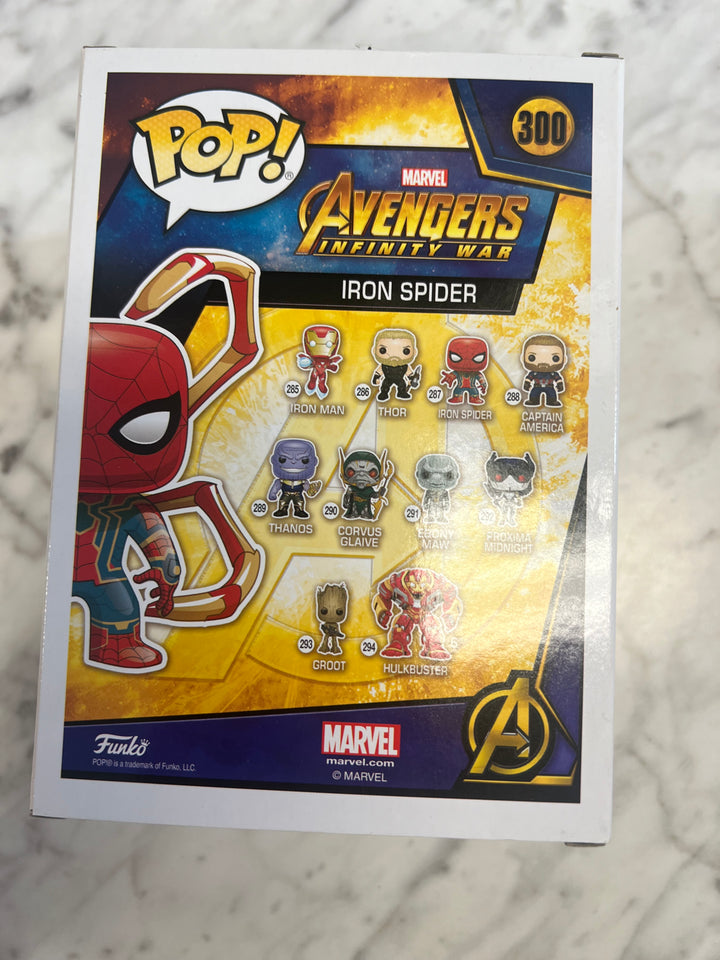 Funko Pop! Marvel Avengers Infinity War Iron Spider #300 Target Exclusive  FN81324