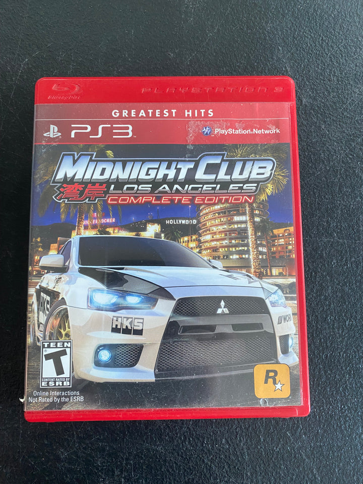 Midnight Club Los Angeles - PS3