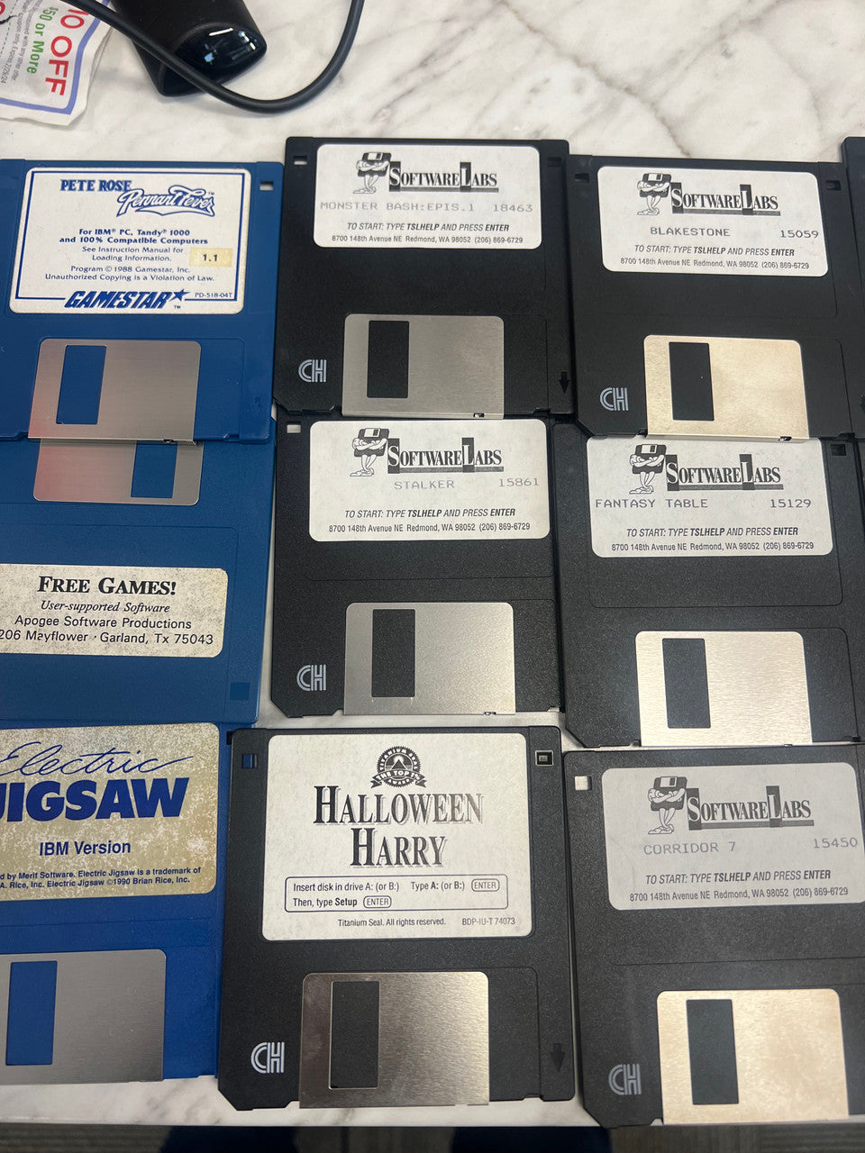 Huge Lot of PC Floppy disk based games. Knee Deep in the dead, doom, duke nukem