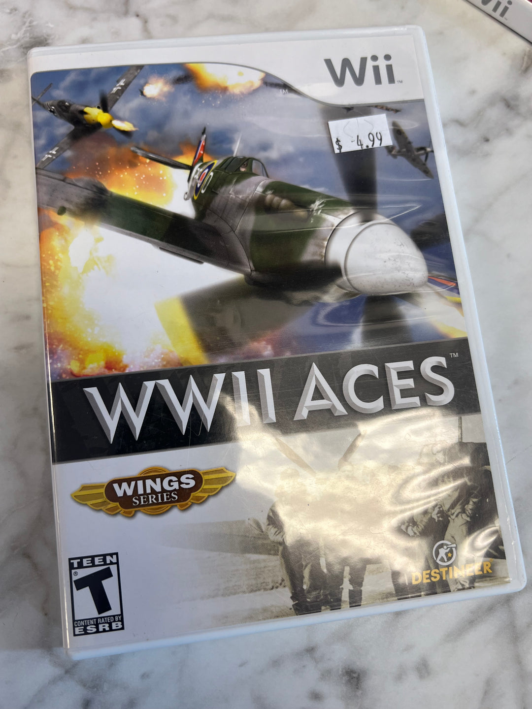 WWII Aces for Nintendo Wii in box!                                                WII522