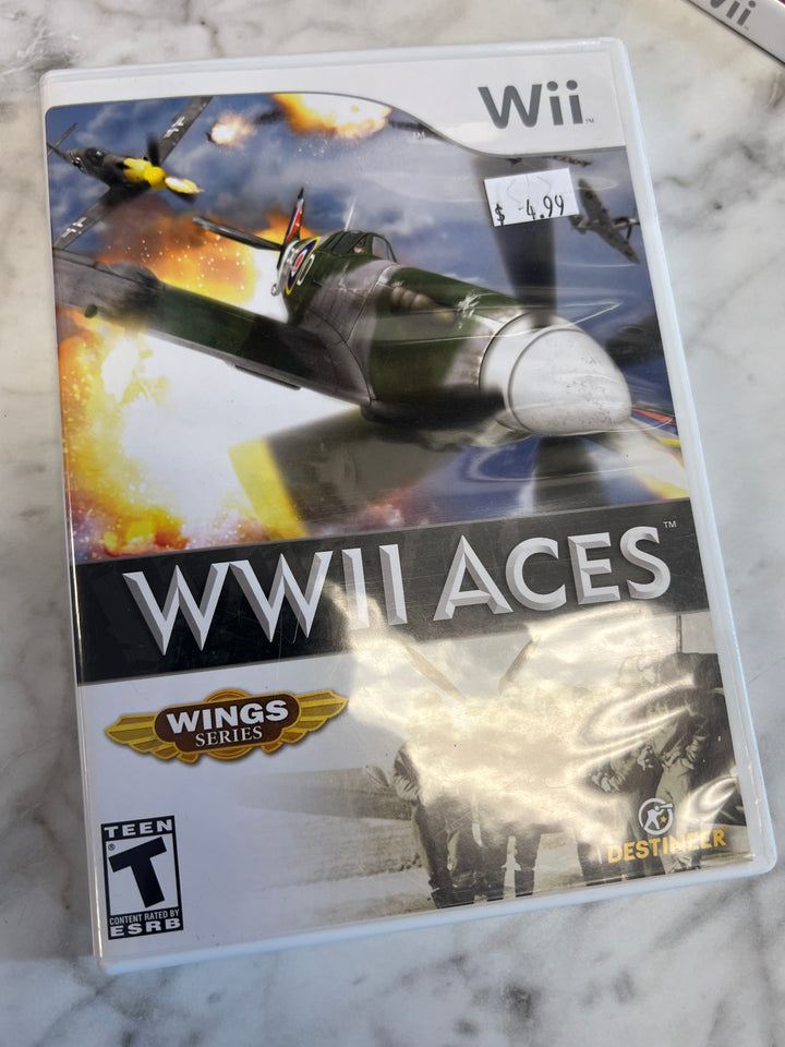 WWII Aces for Nintendo Wii in box!                                                WII522