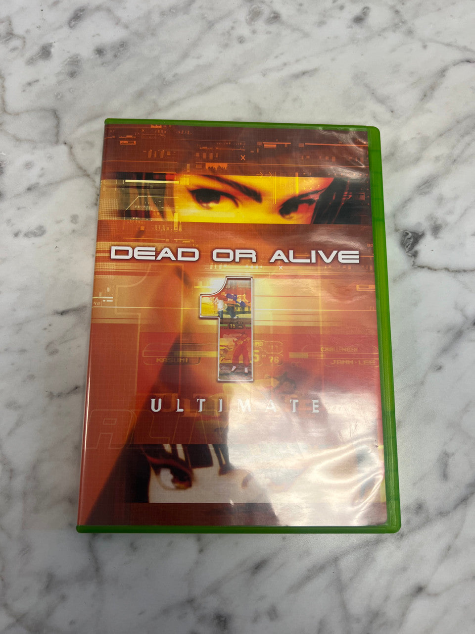 Dead or Alive 1 Ultimate Original Xbox case and manual only