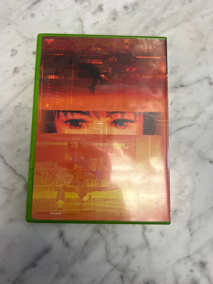 Dead or Alive 1 Ultimate Original Xbox case and manual only