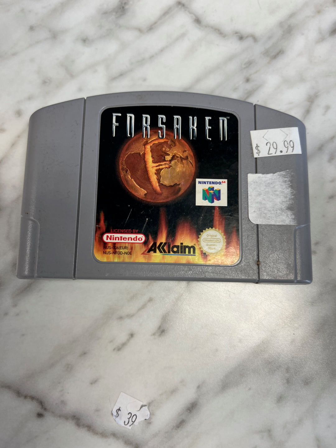 European/PAL Region Forsaken 64 - N64 N6925