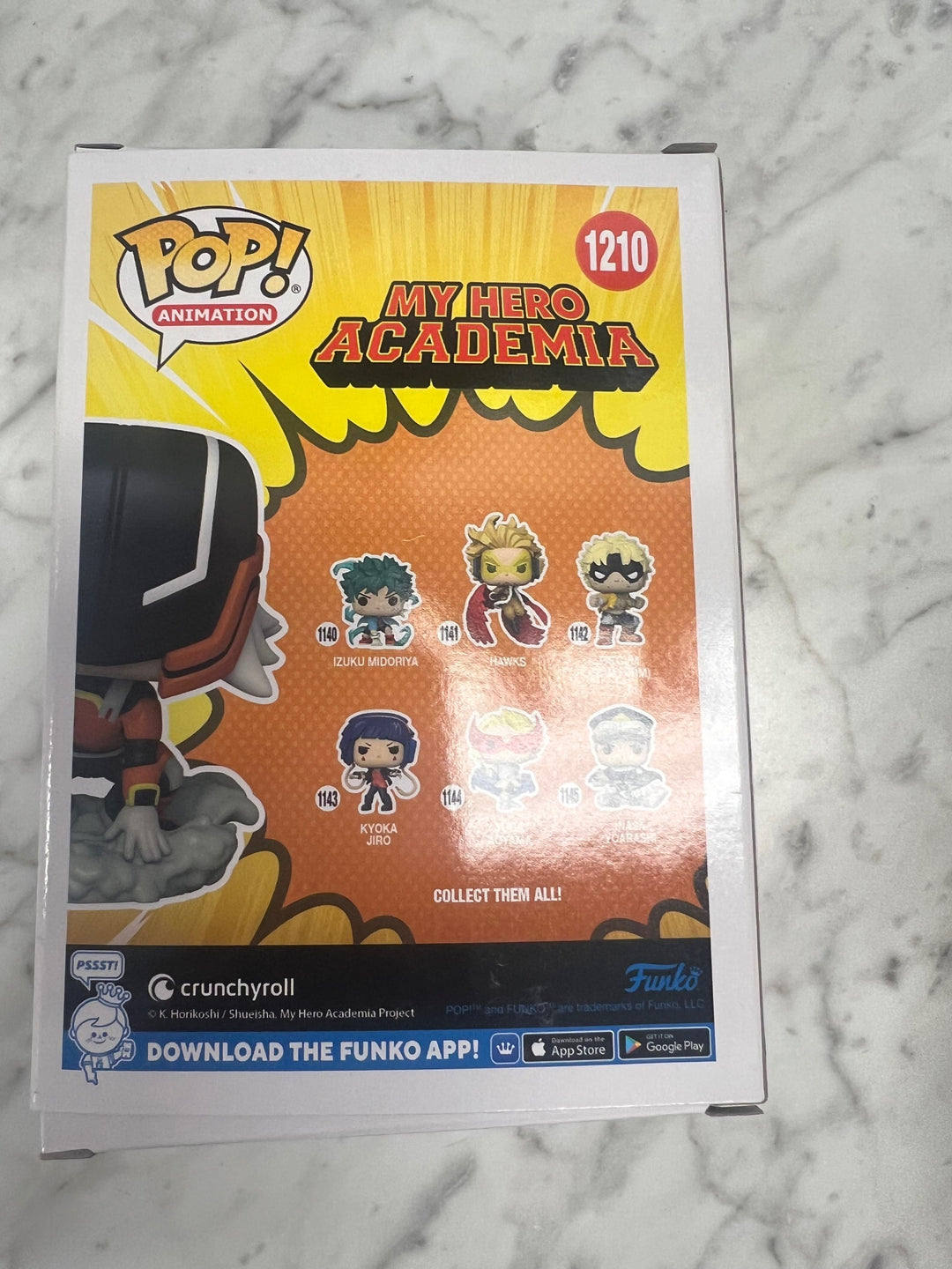 Funko Pop! Juzo Honenuki #1210 My Hero Academia Hot Topic Exclusive FN81324