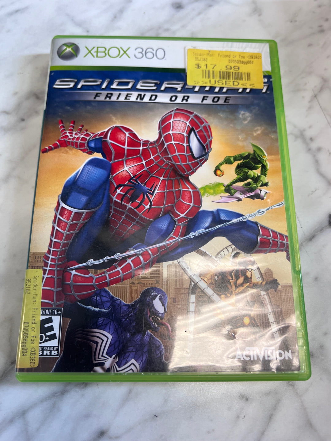 Spider-Man: Friend or Foe - Xbox 360 D9125