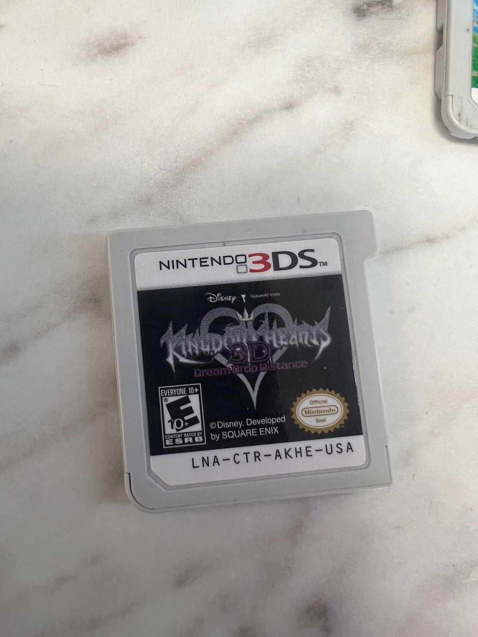 Kingdom Hearts 3D Dream Drop Distance Nintendo 3DS cartridge only