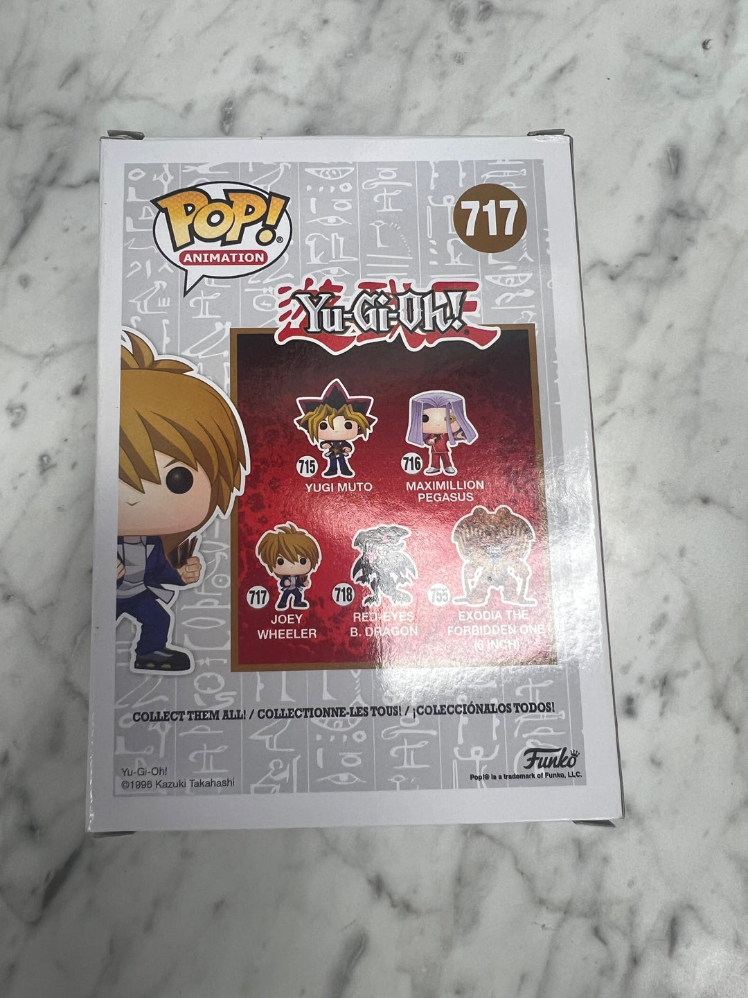 Funko POP! Animation Anime Yu-Gi-Oh! Joey Wheeler #717 Vinyl Figure FN81324