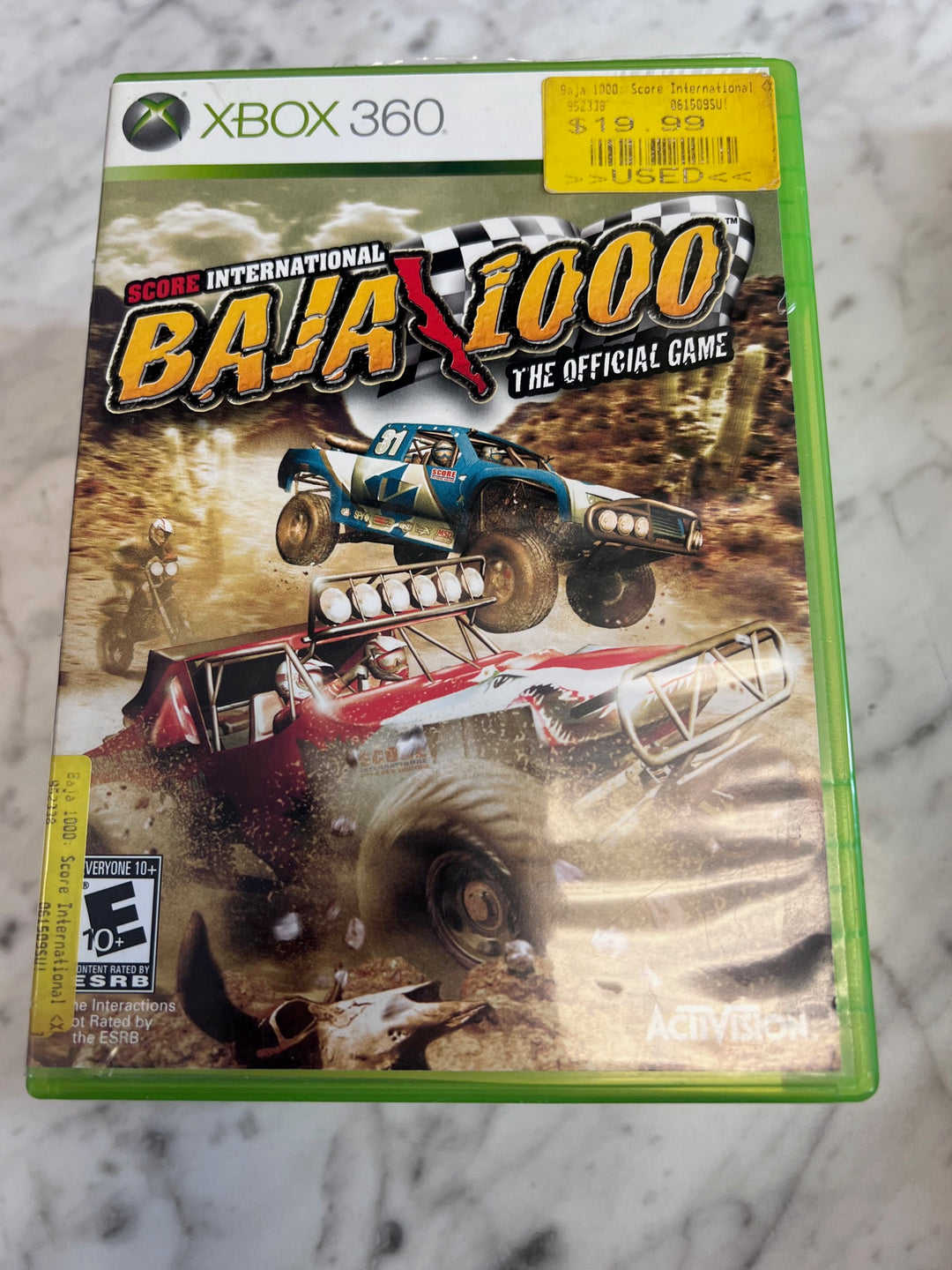 Score International Baja 1000 The Official Game - Xbox 360 D9125