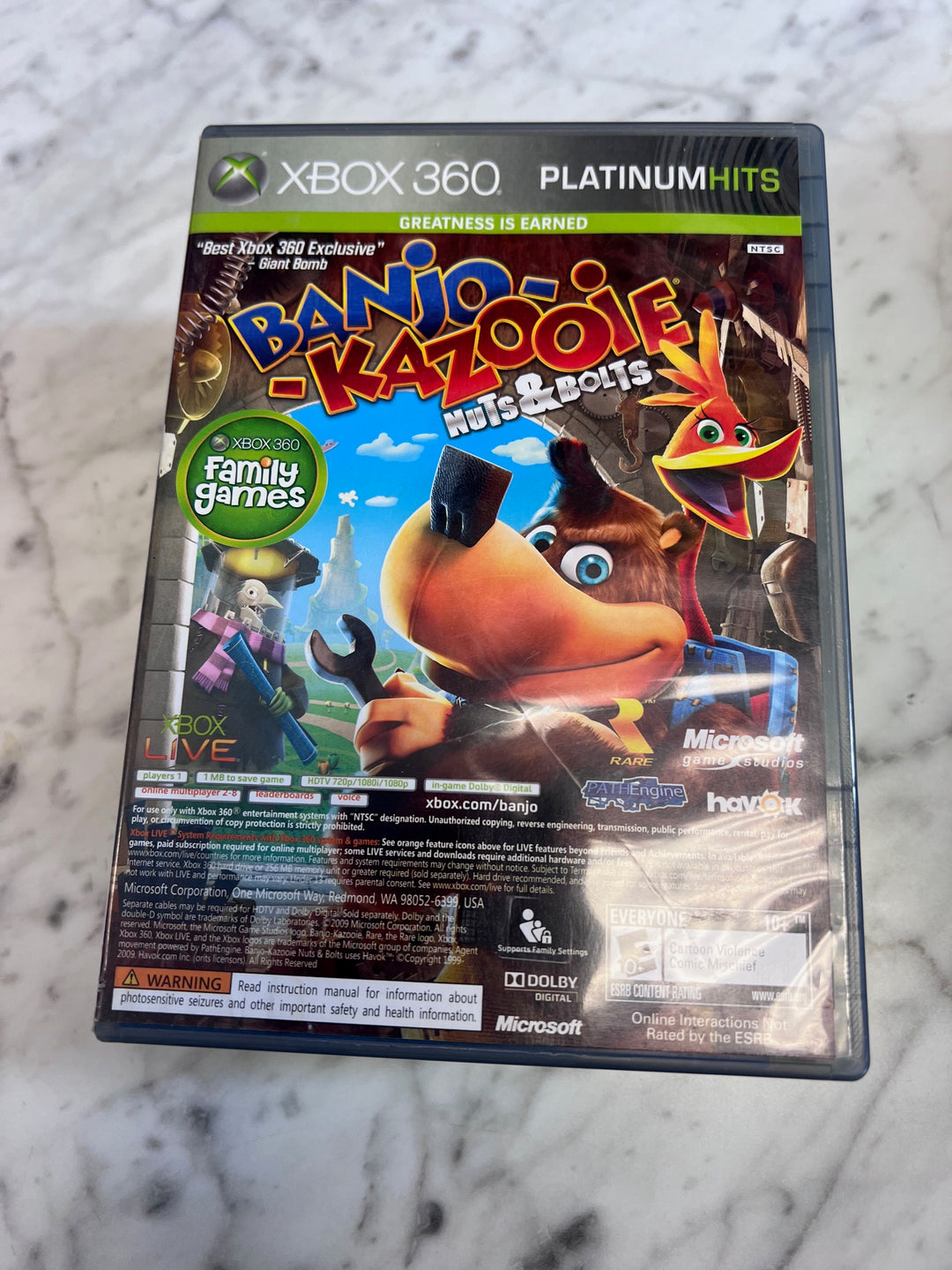 Banjo-Kazooie: Nuts & Bolts / Viva Piñata - Xbox 360 D9125