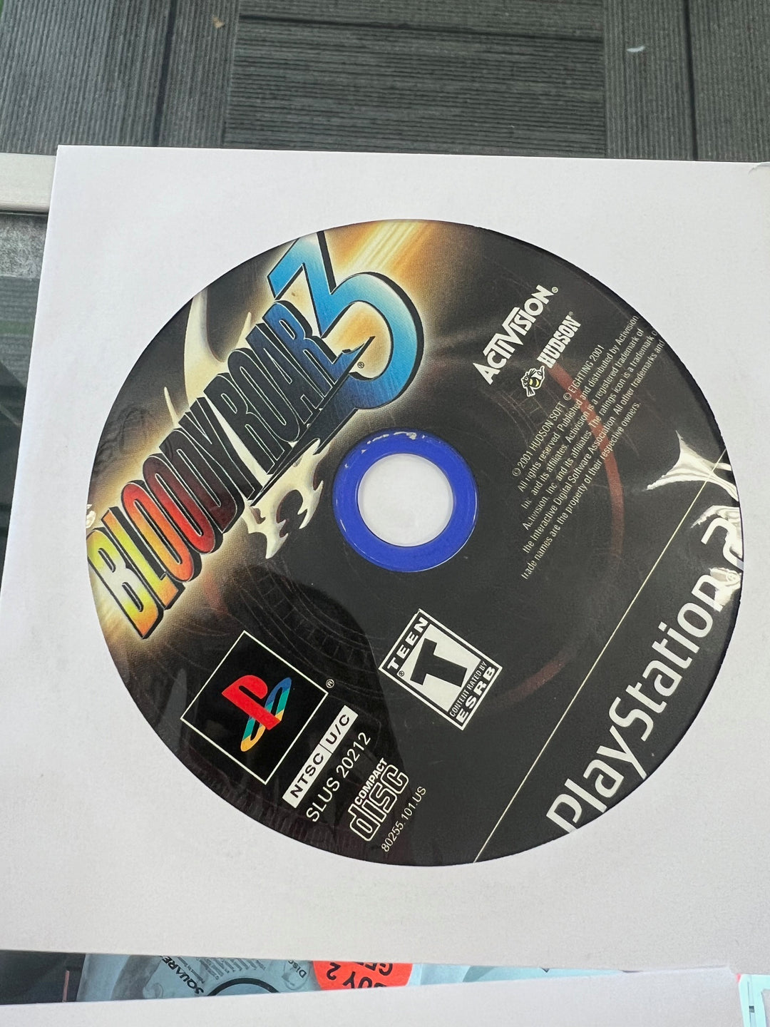 Bloody Roar 3 for PS2 Playstation 2 Disc ONLY Tested DO111424