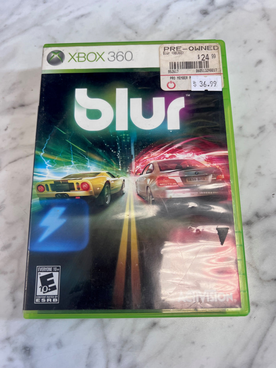 Blur - Xbox 360 D9125