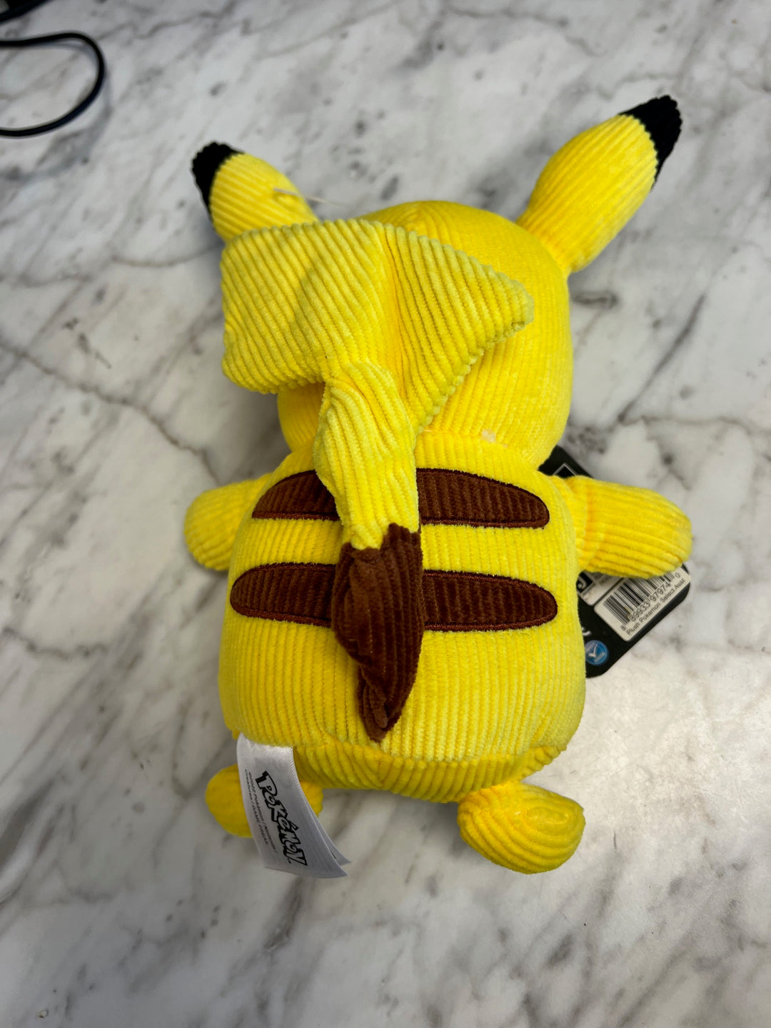 Pokemon Select Wicked Cool Toys Pikachu Corduroy Plush P61025