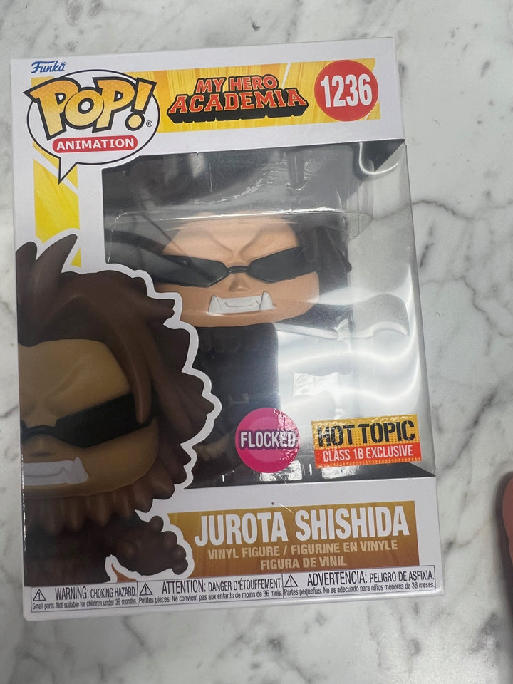 Funko POP! Animation My Hero Academia JUROTA SHISHIDA #1236 Hot Topic Flocked FN81324