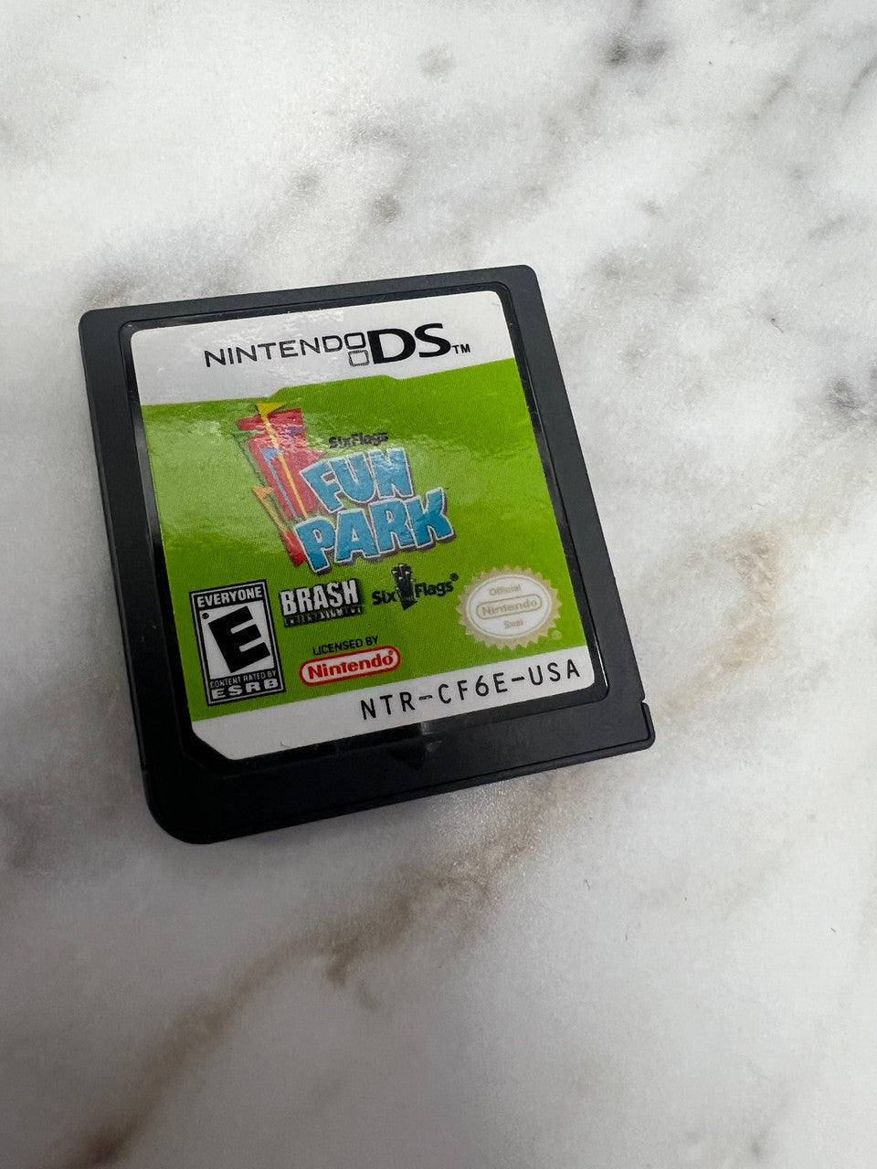 Six Flags Fun Parl Nintendo DS Cartridge only