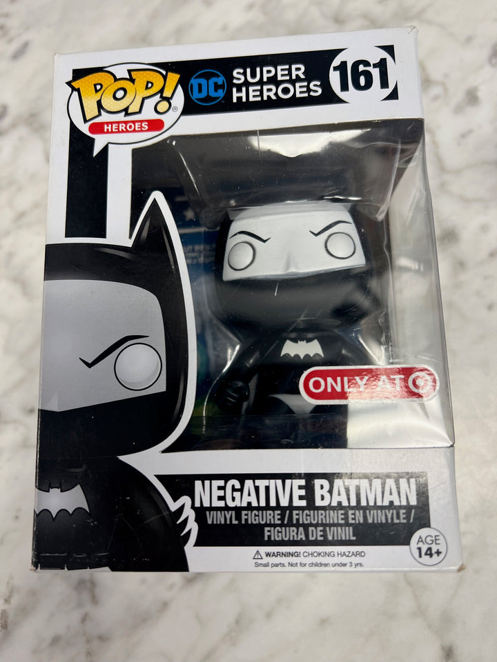 Funko Pop! Vinyl: DC Comics - Batman (Negative) - Target (T) (Exclusive) #161  FN81324