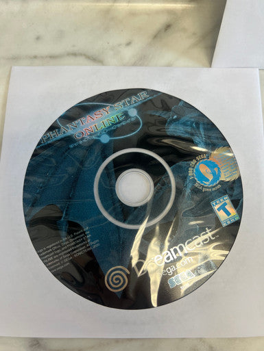 Phantasy Star Online Sega Dreamcast Disc Only